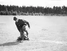 Fallskärmsjägarskolan Karlsborg 1956.Hoppning.