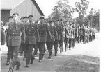 Fallskärmsjägarskolan Karlsborg slutet 1950-tal.