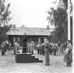 Fallskärmsjägarskolan i Karlsborg 1957.