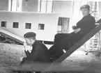 Fallskärmsjägarskolan i Karlsborg 1950-tal?