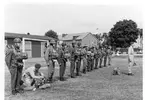 Fallskärmsjägarskolan i Karlsborg 1959.