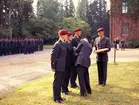 Fallskärmsjägarskolan i Karlsborg 1966.Örnparad.