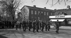 Fallskärmsjägarskolan i Karlsborg 1953.Inryckning.