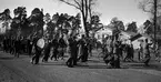 Fallskärmsjägarskolan i Karlsborg 1953.Inryckning.