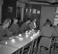 Fallskärmsjägarskolan i Karlsborg 1954.Träff.