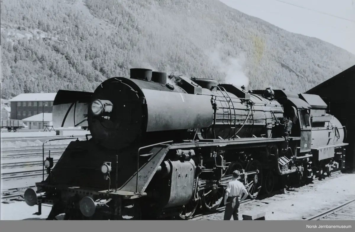 Damplokomotiv NSB type 49 nr. 470 "Dovregubben"