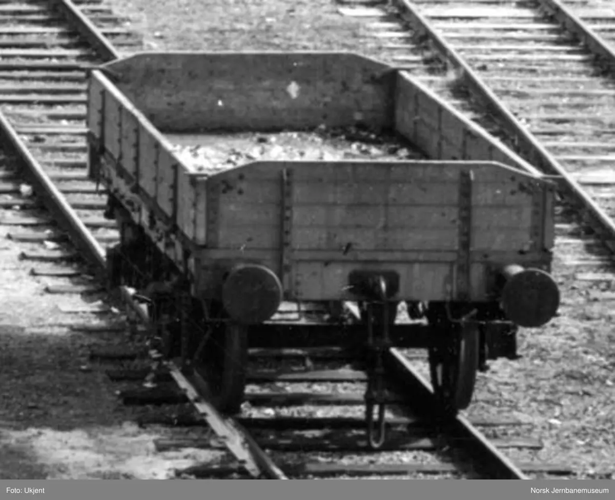 Jernbanens verksted i Narvik etter bombingen i 1940