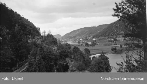 Linjen mot Mosby tunnel 2 sett nordover