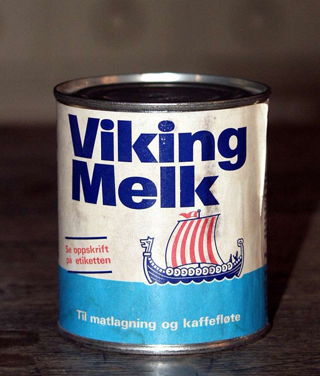 Vikingmelk, tom boks