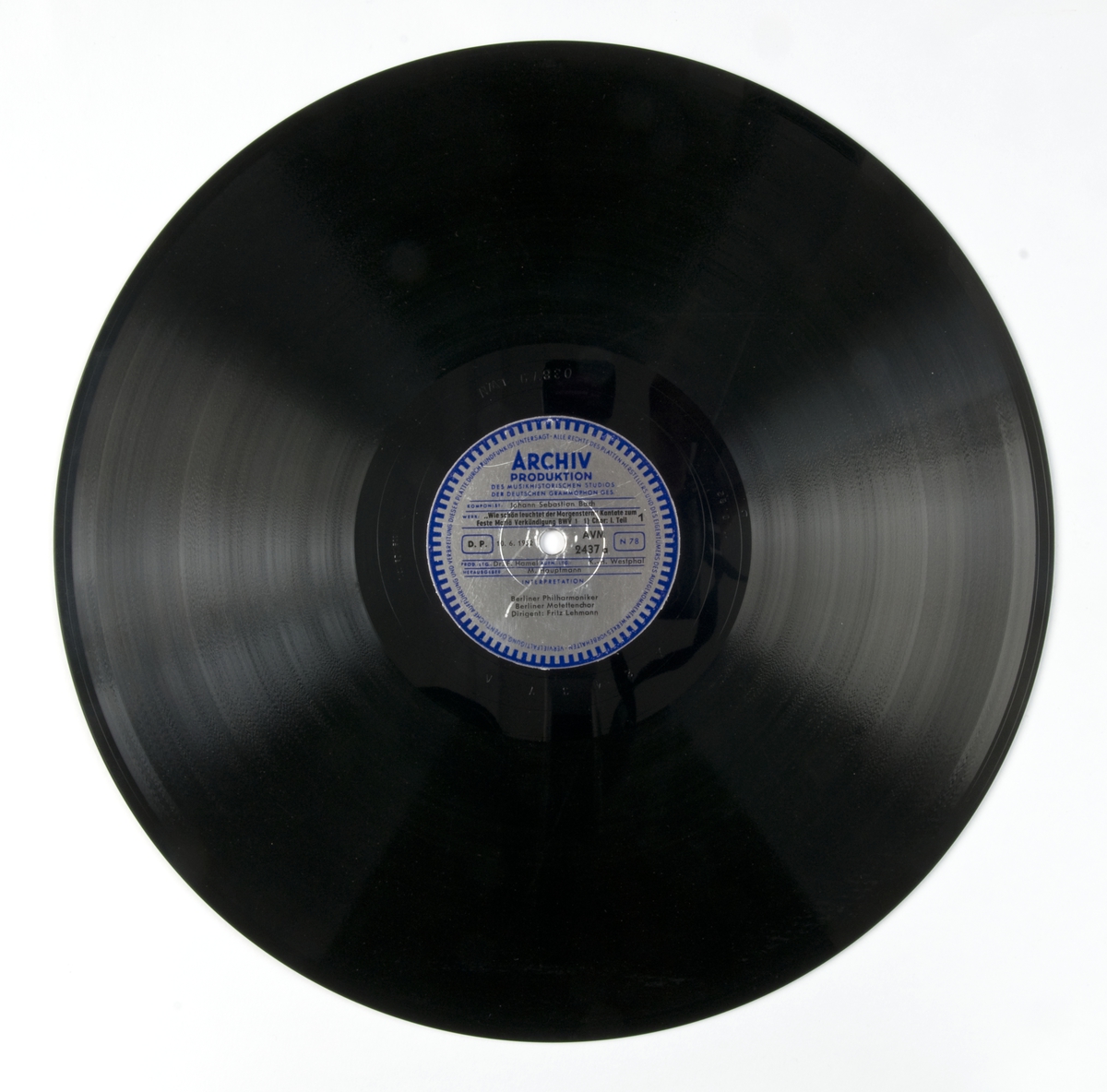 7 stk 78-plater med klassisk musikk
Johann Sebastian Bach