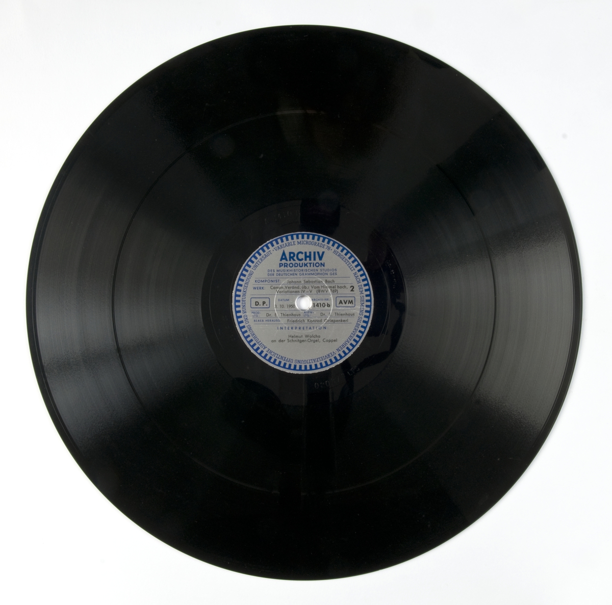 7 stk 78-plater med klassisk musikk
Johann Sebastian Bach