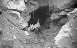 Dunderlandsbanens ombygging : bekketunnel i Trolldalen