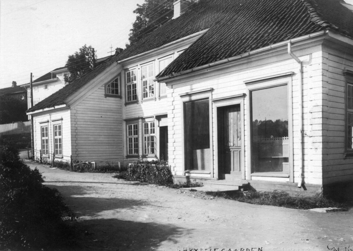 Chrystiegården fra Brevik. Nå på Norsk Folkemuseum, bygning nr. 227.