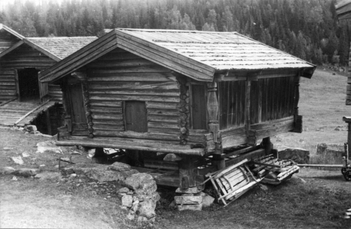 Detaljer av bygning i 
Tinn