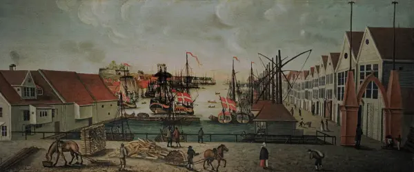 JC Dahl - Bryggen 1806