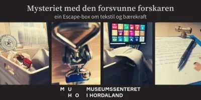 Mysteriet med den forsvunne forskaren: ein escape-box om tekstil og bærekraft