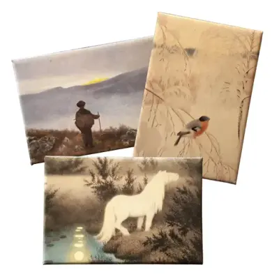 Magneter med Kittelsen motiver