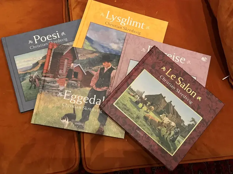 Utstillingsbøker Galleri Skredsvig 