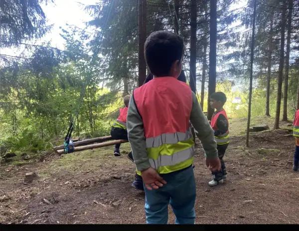 Åpning av naturlekeplass