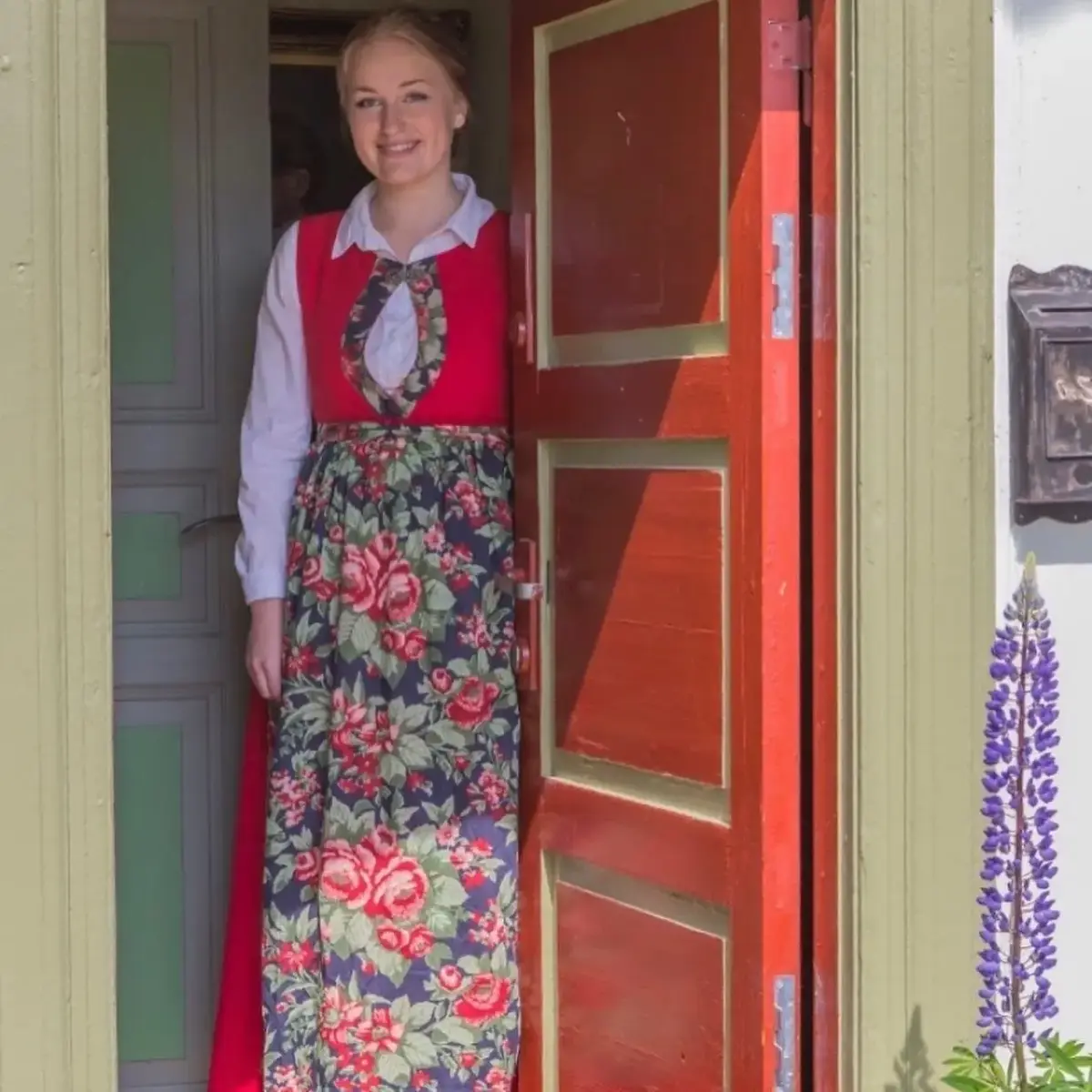 Guide ønsker velkommen til Hagan 