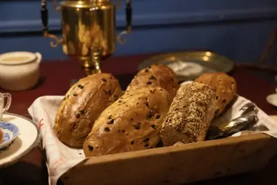 Julekaker på et fat. 