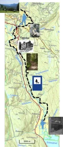 Kart over Målargutua