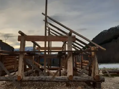 Laftet bu under oppføring