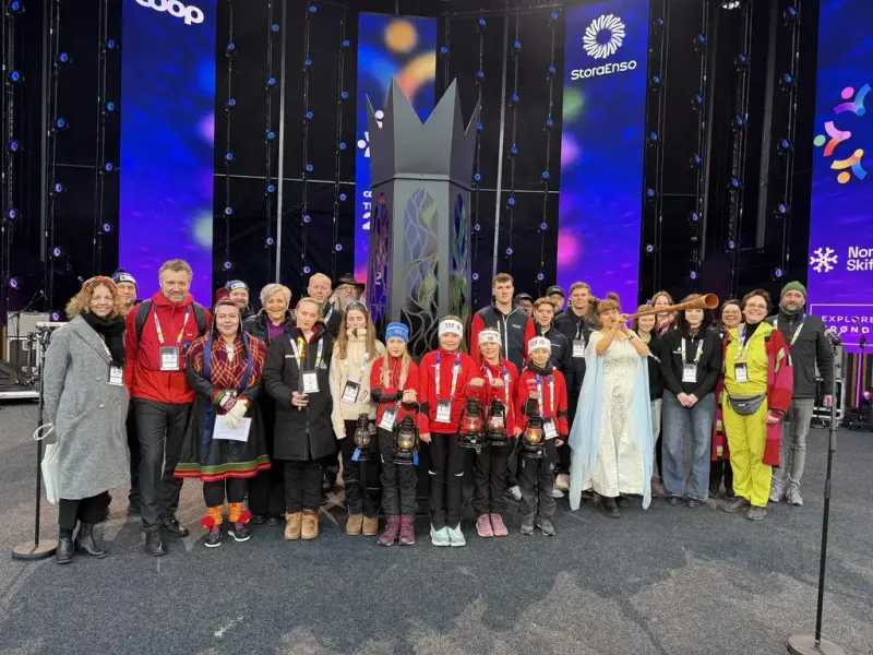 Olavslampen, med involverte aktører. 