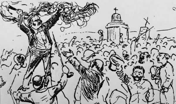 Bjørnstjerne Bjørnson på Stiklestad