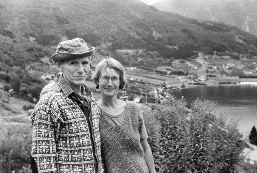 Olav H. Hauge og Bodil Cappelen