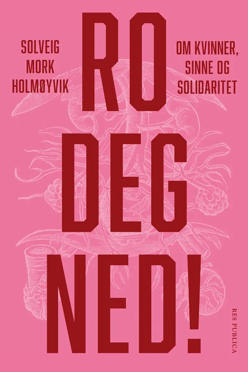 Bokomslaget til boka Ro deg ned! av Solveig Mork Holmøyvik