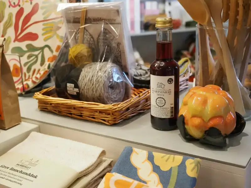 Hantverksprodukter museibutiken