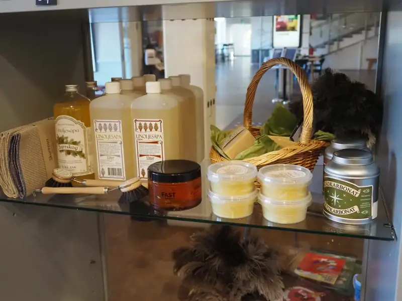 Städprodukter museibutiken