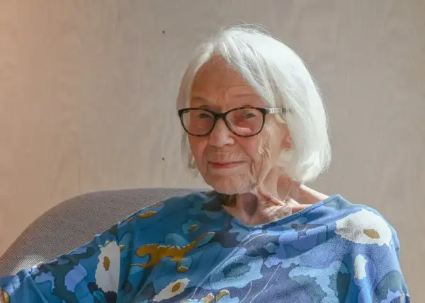 Portrett av Guri Vesaas