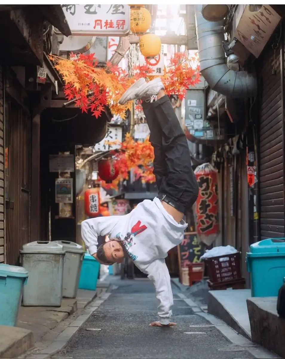Bao André Nguyen break dansar i ei bakgate