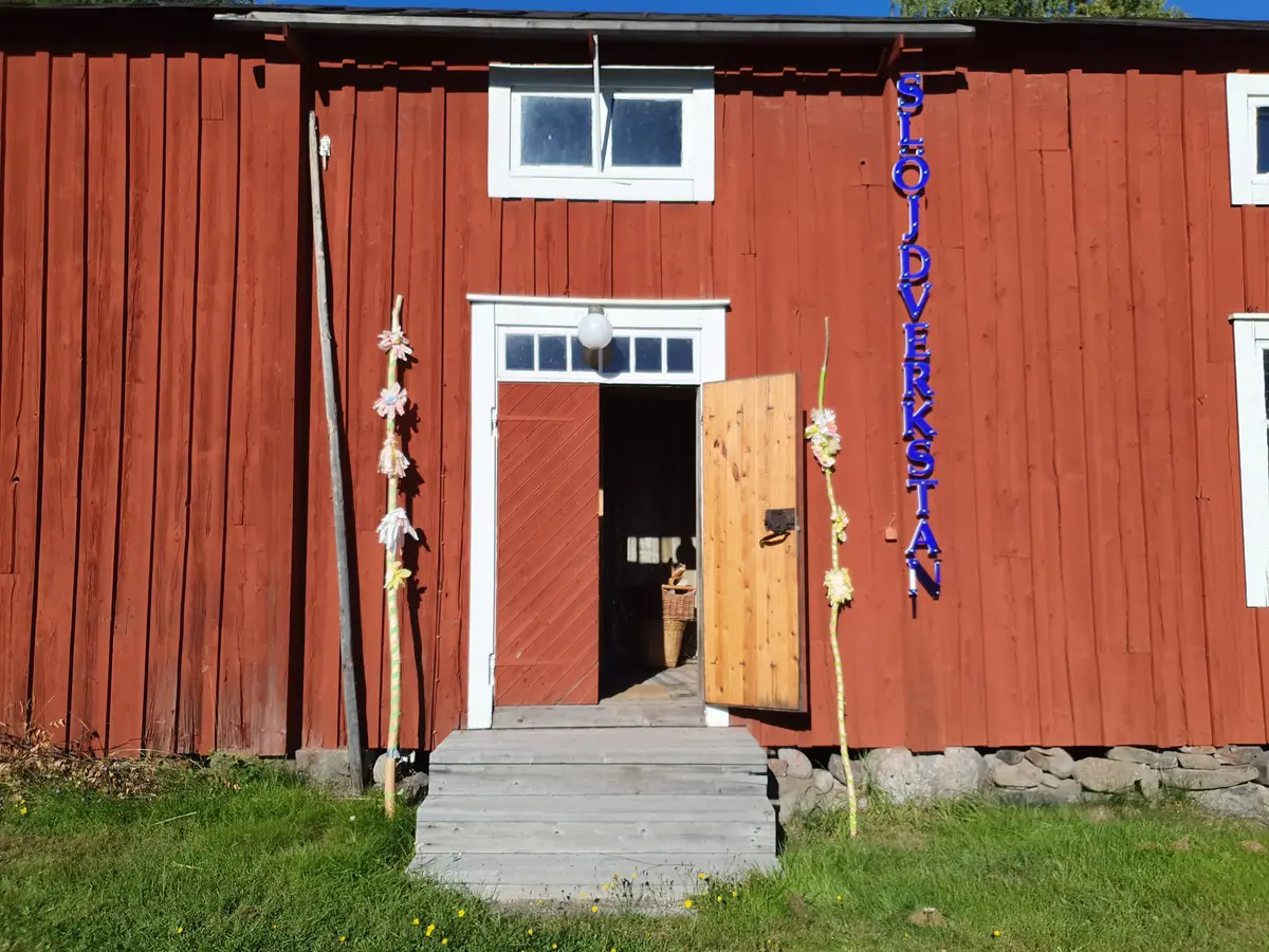 Slöjdverkstan på Murbergets Friluftsmuseum