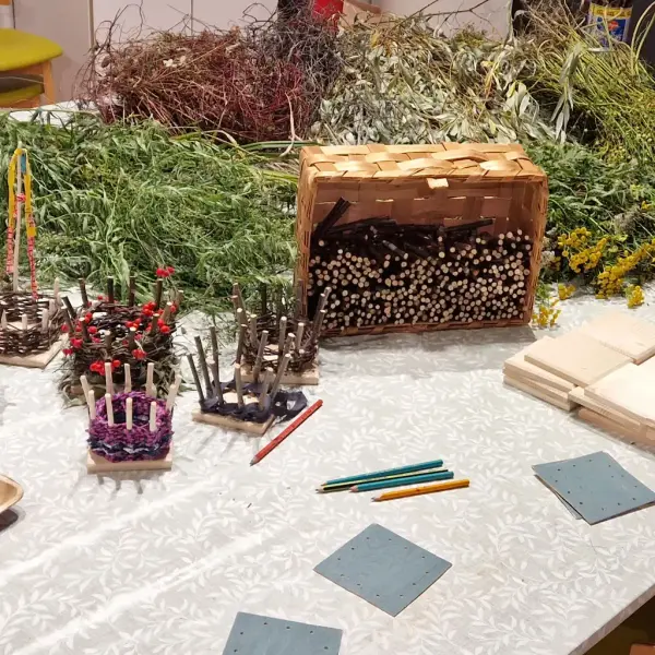 Material till korgflätning