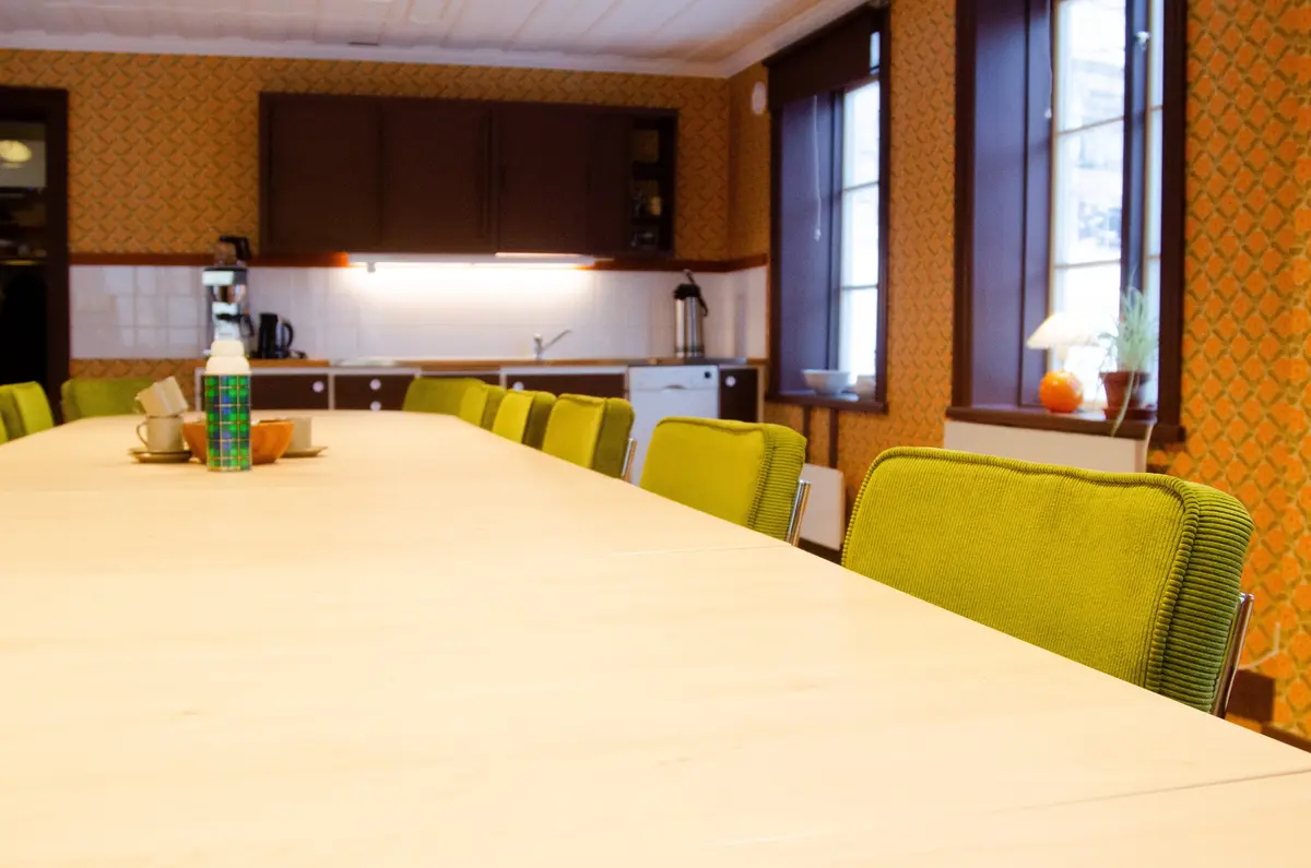 Gårdshuset interiör kök