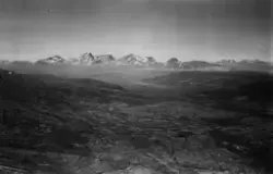 Flyfoto over Målselv kommune