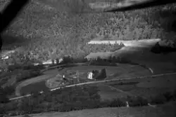Flyfoto over Målselv kommune: Kirkesdalen
