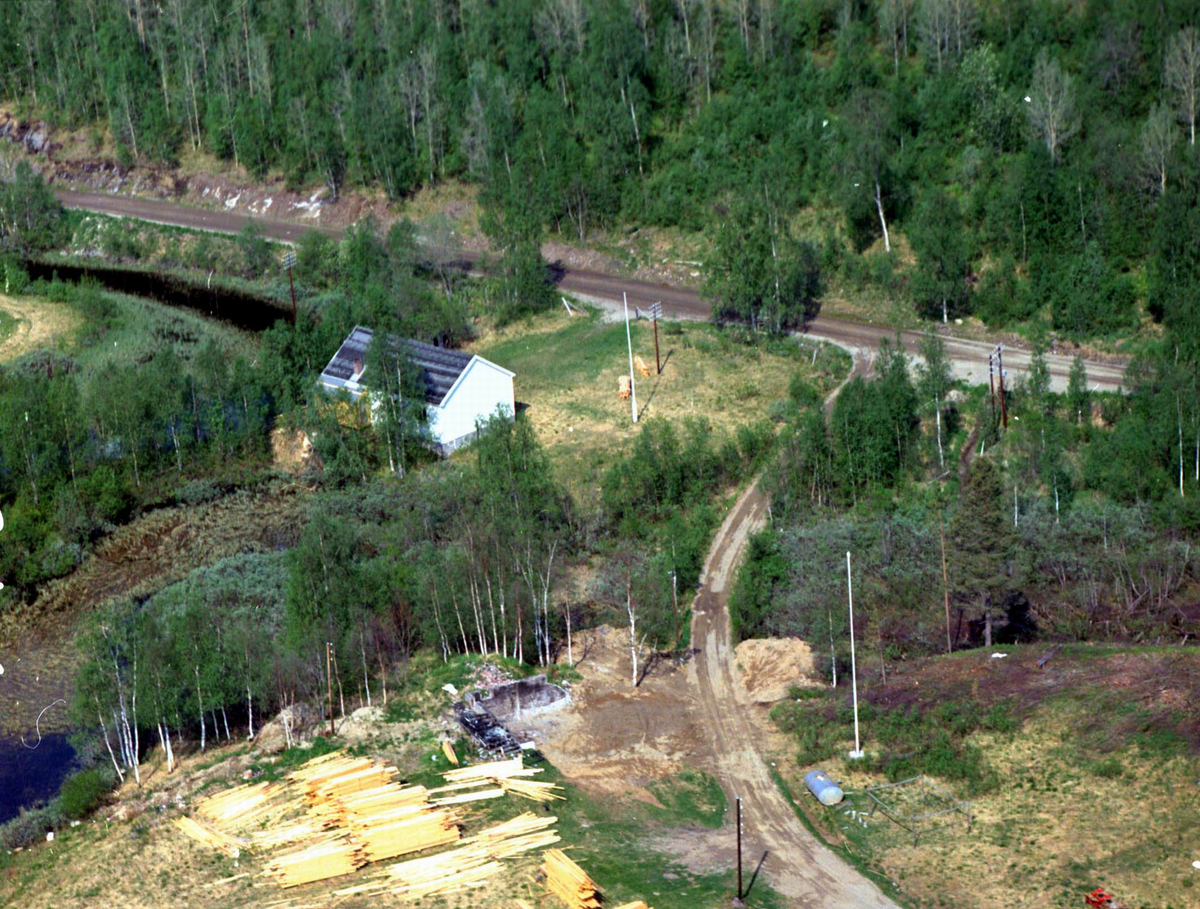Flyfoto over Målselv kommune. 