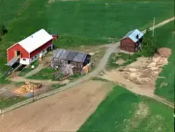 Flyfoto over Målselv kommune