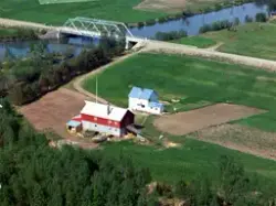 Flyfoto over Målselv kommune