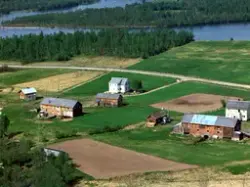 Flyfoto over Målselv kommune