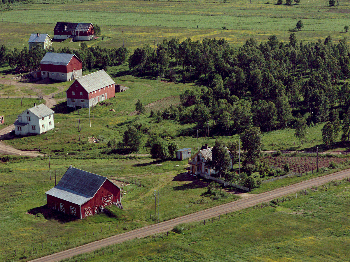 Flyfoto over Målselv kommune: Gullhav