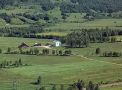 Flyfoto over Målselv kommune: Målsnes