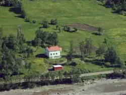 Flyfoto over Målselv kommune: Målsnes