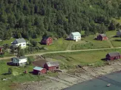 Flyfoto over Målselv kommune: Målsnes