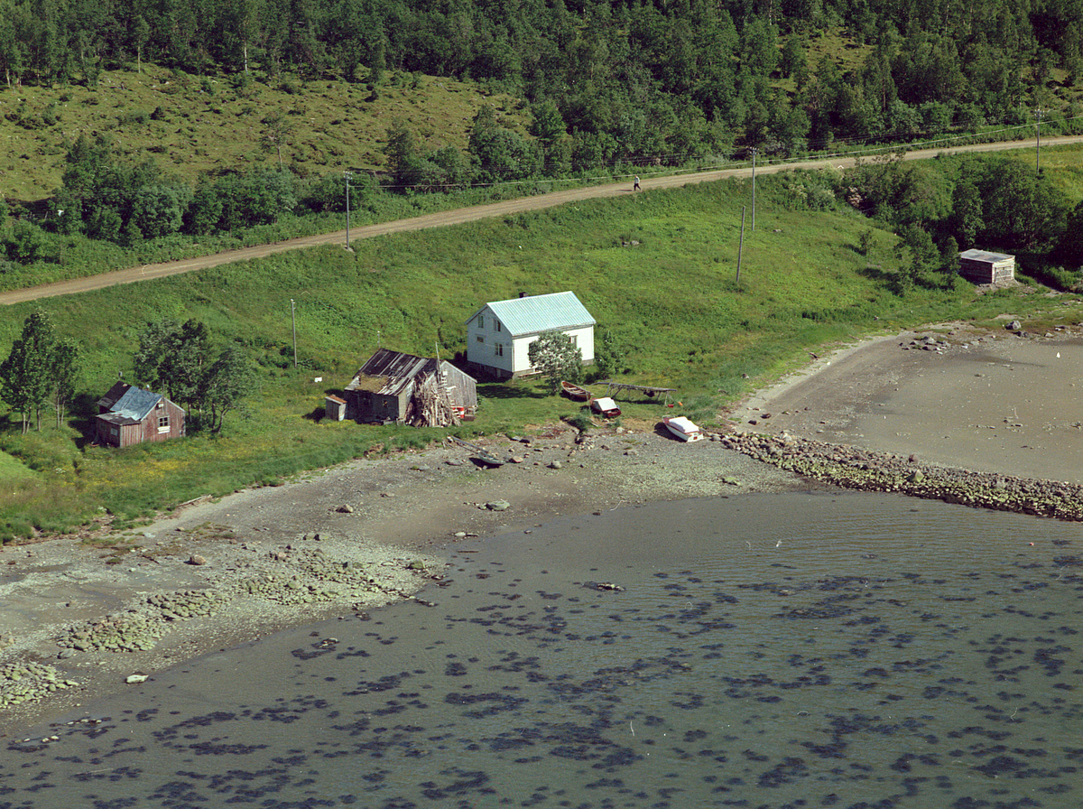 Flyfoto over Målselv kommune: Målsnes