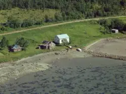 Flyfoto over Målselv kommune: Målsnes